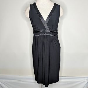 Daisy Fuentes MODA Black Sleeveless Dress LBD Sz S